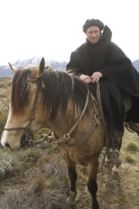 Animal Welfare Fuhrmann Organic Wool Gaucho in cape on horse
