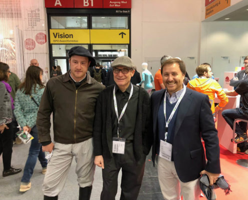 Clients visiting the ISPO stand 2018