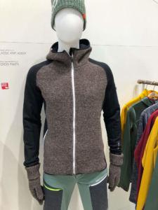 Ortovox jacket at ISPO 2019
