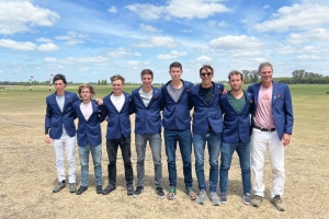 Argentinian Polo team in Merino Wool Jackets by Topo Braun and Fuhrmann