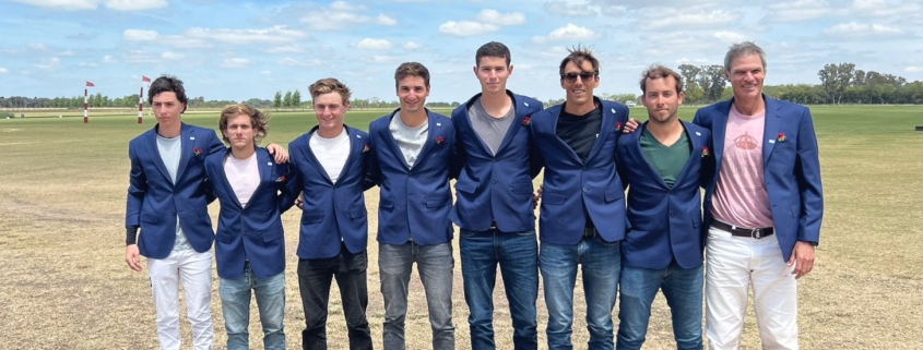Argentinian Polo team in Merino Wool Jackets by Topo Braun and Fuhrmann